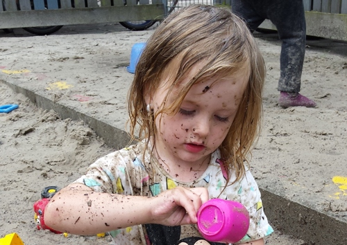 Modderweek bij KOM Kinderopvang