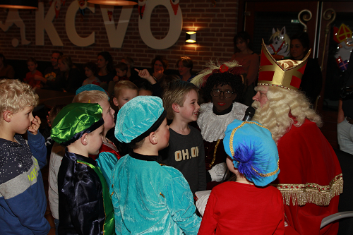 Sinterklaasfeest  KCVO druk bezocht.