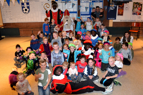 Sinterklaas bij SV Vaassen