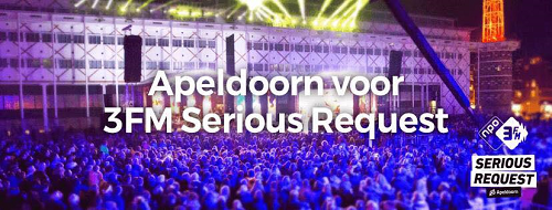 3FM Serious Request in Apeldoorn