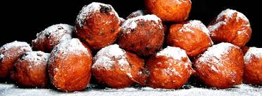 Oliebollen met droge gist