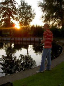 Zomeravondvissen bij ’t Smallert in Emst