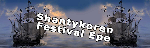 Shantykoren festival in Epe
