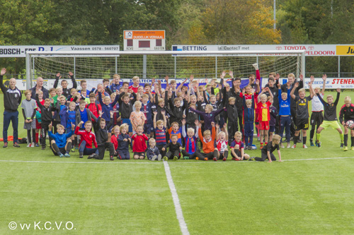 Weer een mooie KCVO voetbaldag voor de jeugd