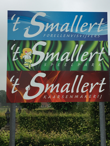 ’t Smallert niet via de gebruikelijke weg bereikbaar.