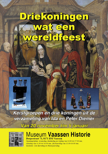 expositie drie koningen in Museum Vaassen Historie