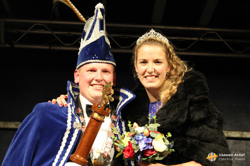 Onthulling nieuw prinsenpaar Rossumdaerpers
