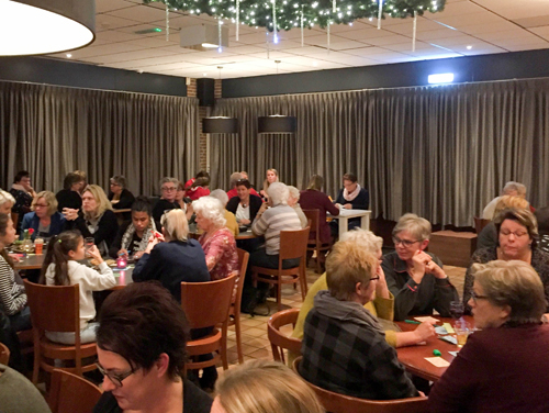 Oude tijden herleefden in de KCVO-kantine bij het kerst kienen