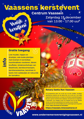 Kerstevent in centrum Vaassen