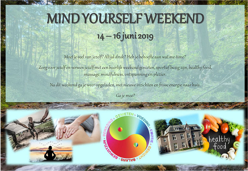 Mind Yourself Weekend bij Via Quidam in Vaassen