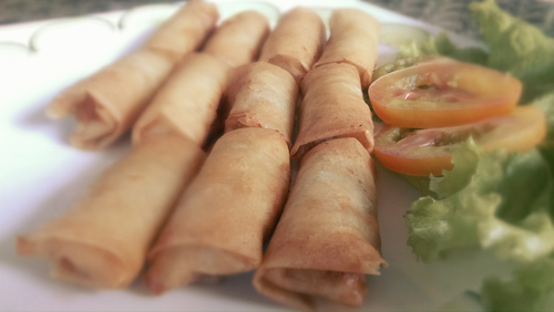 Home made loempia’s voor het goede doel