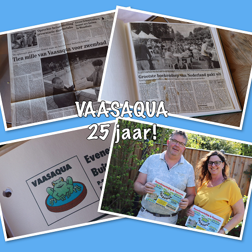 Nog even terug in de tijd met 25 jaar Vaasaqua. Het feest gaat morgen van start!