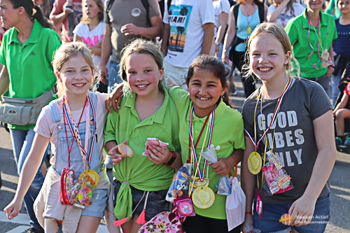 Avondwandelvierdaagse in Vaassen Dag 4