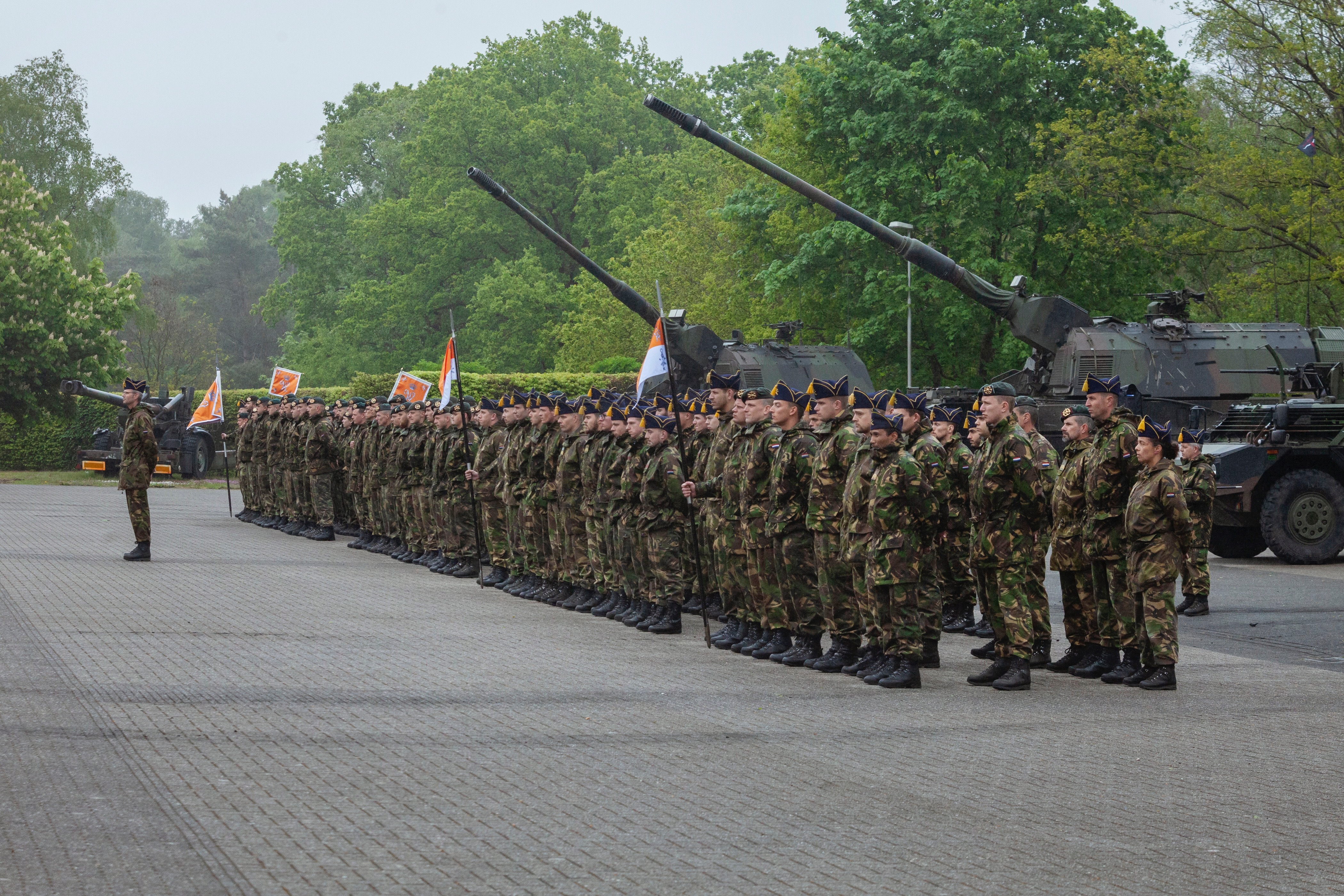 Beëdiging militairen