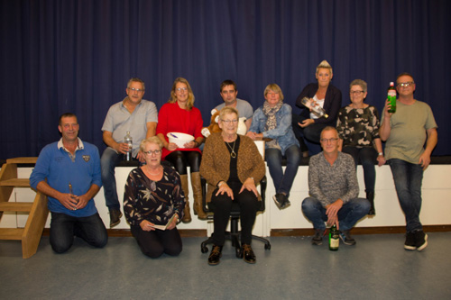 Toneelvereniging “De Jonge Spelers” al druk aan het oefenen!