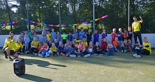 Ruim 40 kinderen tijdens het zonovergoten Vios Kidsclub Event!