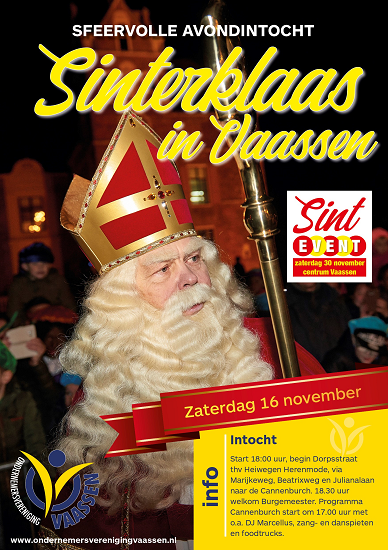 Sinterklaas intocht in Vaassen