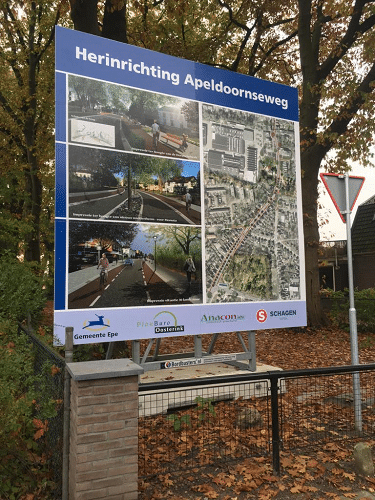 Werkzaamheden Dorpsstraat en Apeldoornseweg in Vaassen gestart