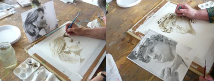 Cursus portret-tekenen en -schilderen