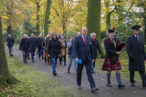 Poppy Day herdenking in Epe