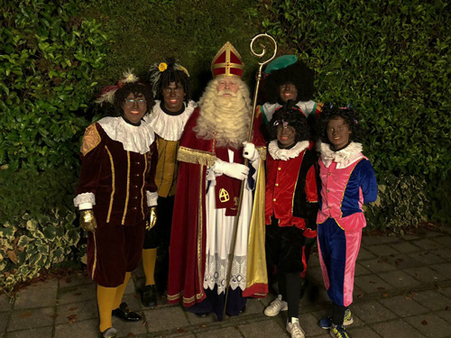 Sinterklaas op bezoek bij Vios