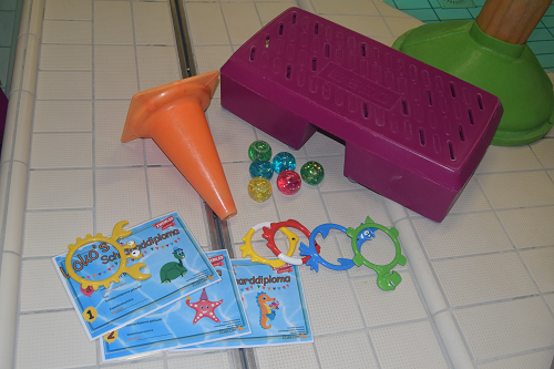 Afzwemmen voor baby’s, peuters en kleuters.