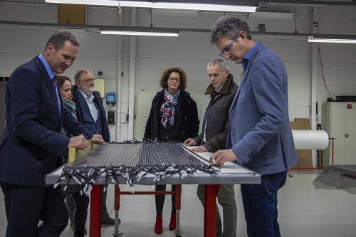 Bedrijfsbezoek College van B&W aan Progress Europe