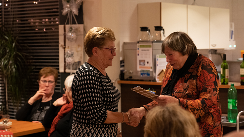 Kerstbijeenkomst Vrijwilligers van de “Vrijwillige Hulpdienst Vaassen”