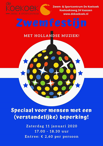 Zwemfestijn voor mensen met een (verstandelijke) beperking