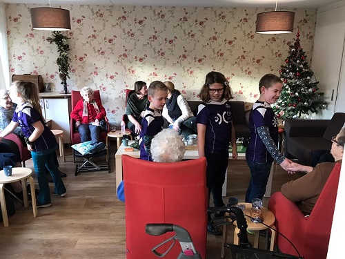 Jeugd Regio ’72 gaat langs bij de Speulbrink