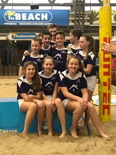 Regio’72 C1 3e op NK Beachkorfbal Indoor
