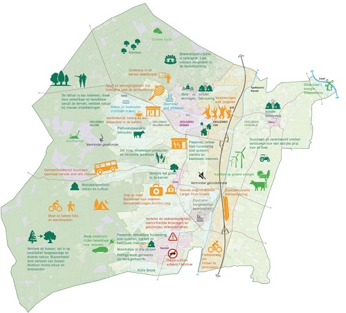 Gezondheid, natuur en wonen belangrijke thema’s in Gemeente Epe