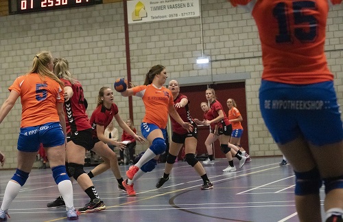 Handbal dames CVO uit tegen HHZD