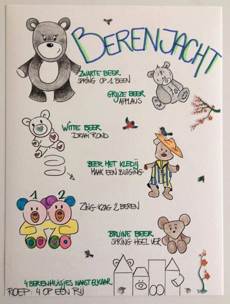 Locaties Beren van de knuffelberenjacht