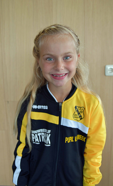 Pupil van de week bij Vios a.s. zaterdag is Jasmijn Velthoen!