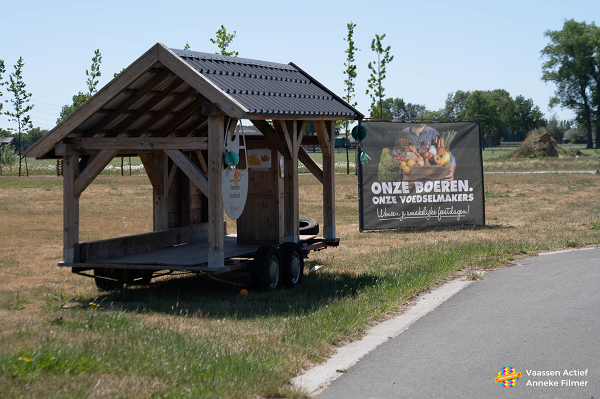 Impressie Fiets drive thru
