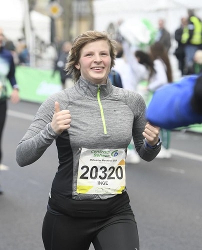 Inge maakt 411 kilometers voor kansen