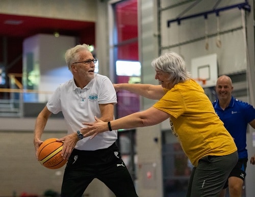 Oldstars Walking basketbal in gemeente Epe