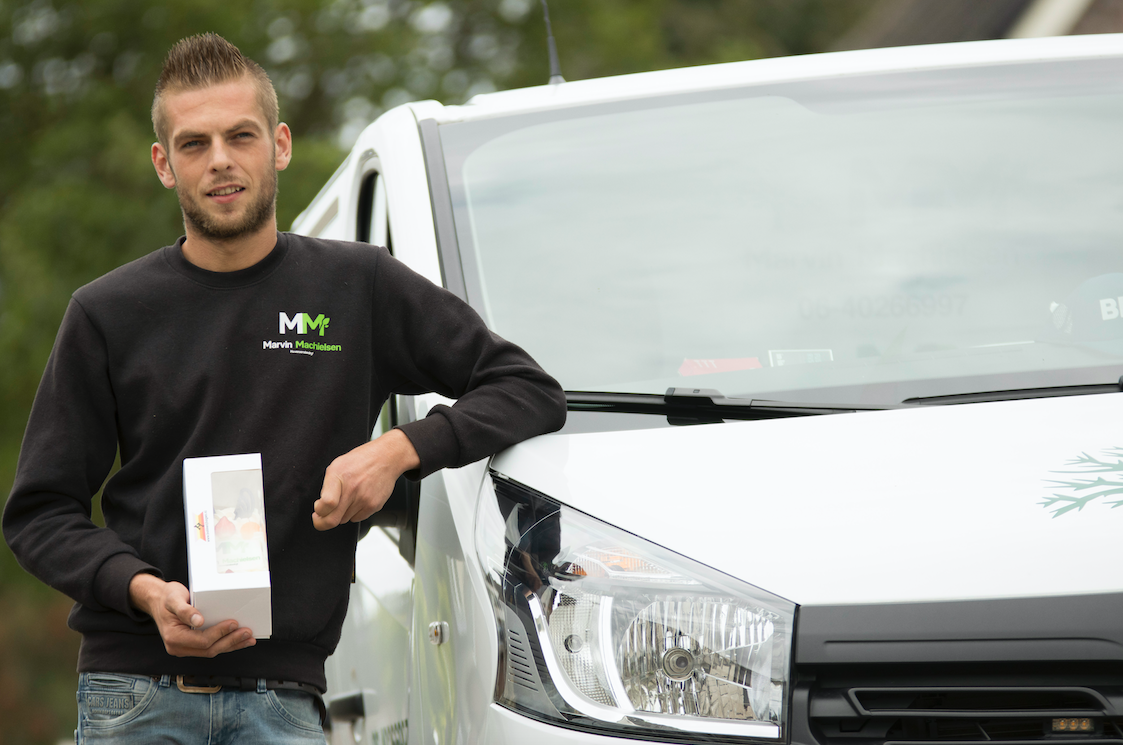 Hoveniersbedrijf Marvin Machielsen bestaat 1 jaar!