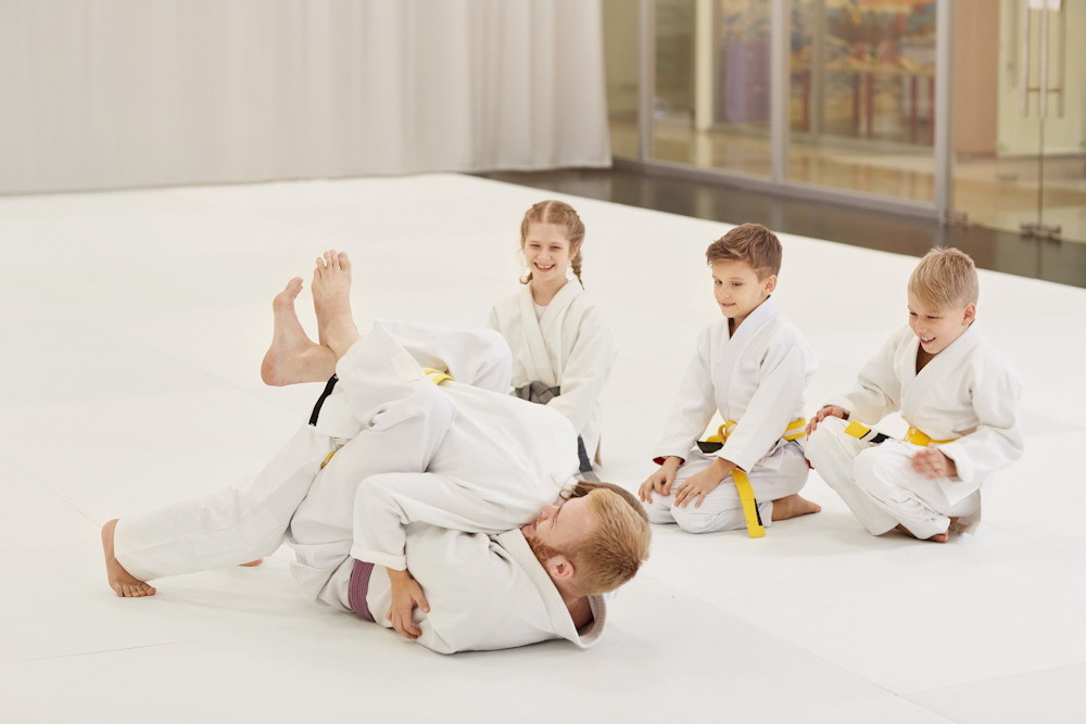 Judo in de Klimtuin Epe