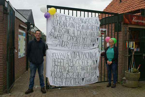 Sander en Heleen 12,5 jaar in dienst op ’t Smallert