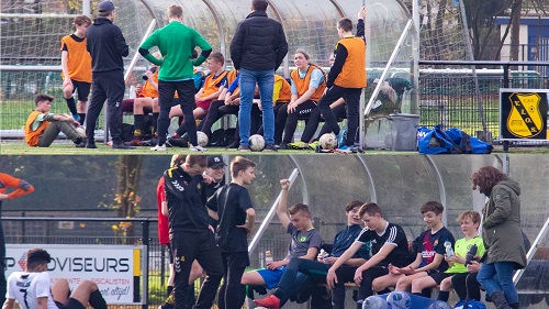 Wedstijd bij VIOS Jo17-2 tegen Jo15-2