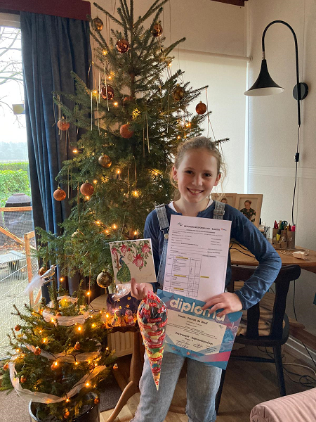 Optreden Jeugdorkest van het Vaassens Fanfare Corps bij De Speulbrink