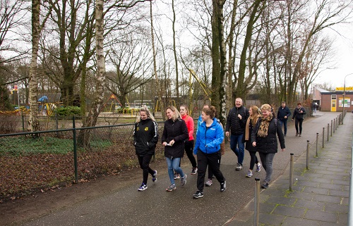 Midwinterwandeling van c.s.v. VIOS