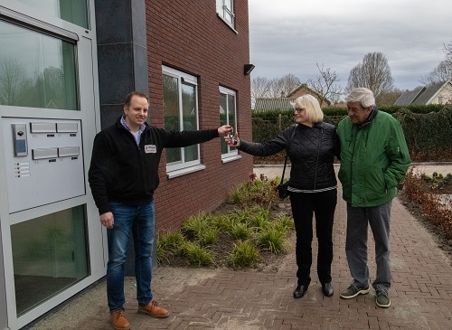 Oplevering sleutel eerste bewoners Ter Heerdtshof