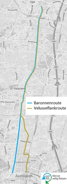 Praat mee over de fietsroute Apeldoorn-Epe