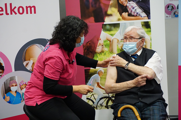 GGD Noord- en Oost-Gelderland is dinsdag 26 januari begonnen met het vaccineren