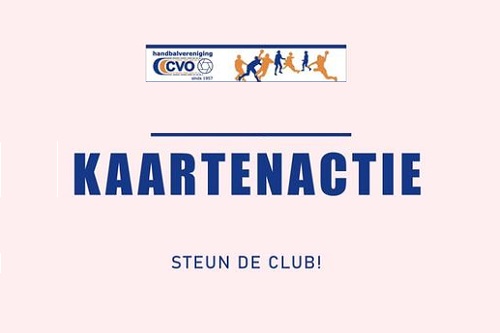 Kaartenactie handbalvereniging CVO Vaassen