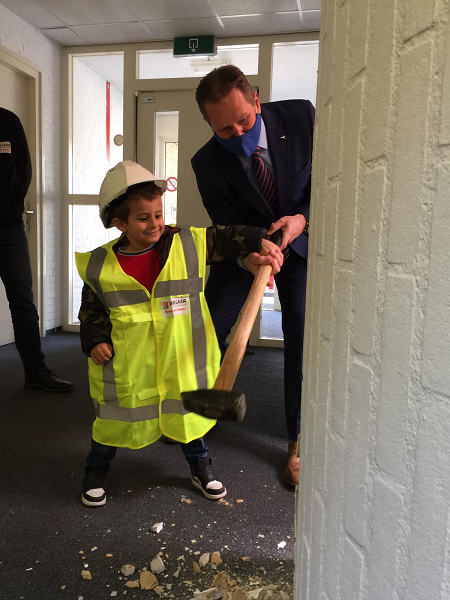 Start bouw voor basisschool De Krugerstee