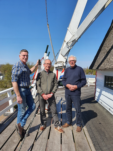 AFSCHEID BESTUURSLEDEN Vereniging Vrienden Van Daams’ Molen in Vaassen   